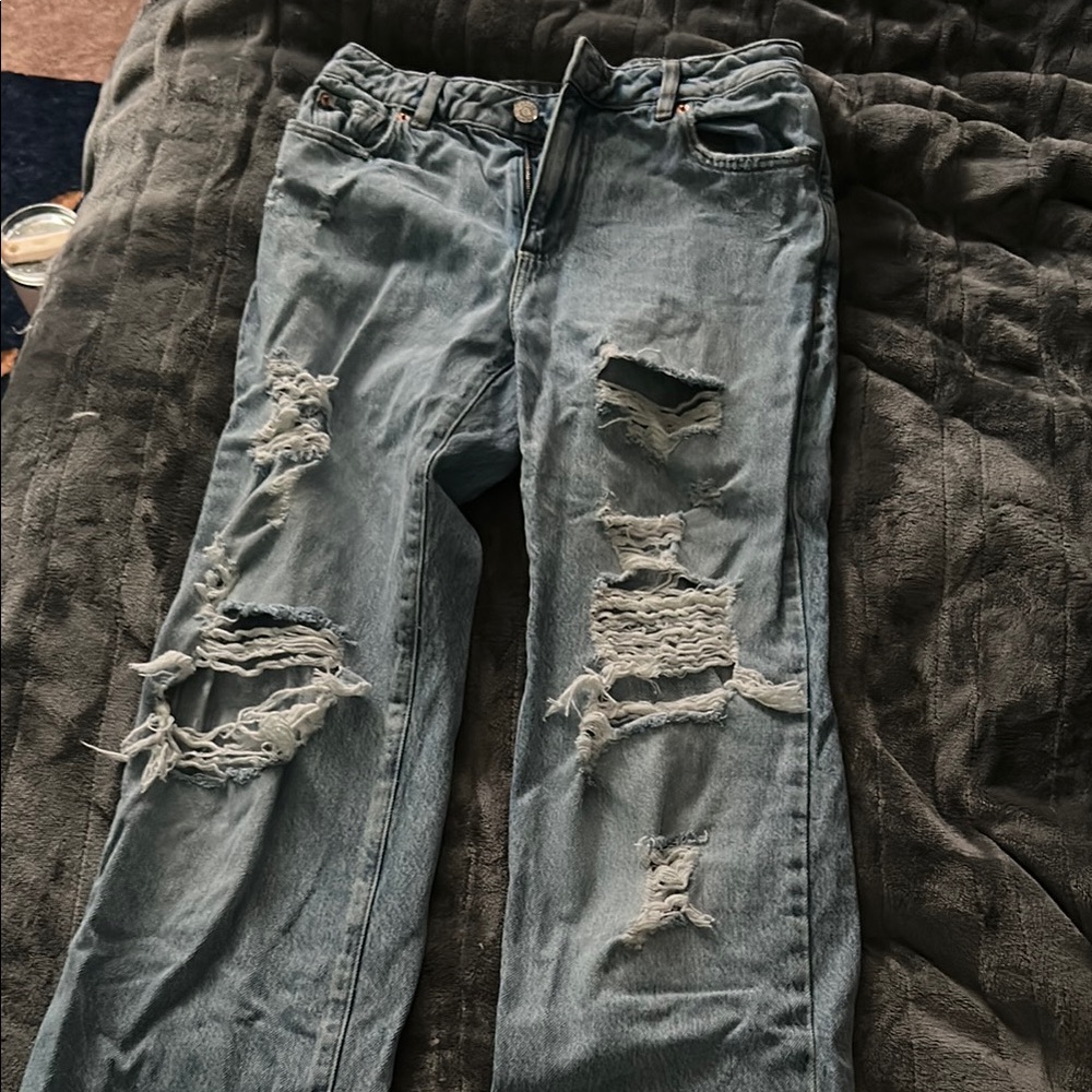 90s ripped Blue Jeans - Garage